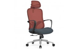 Эргономичное кресло Batterfly Red Grey
