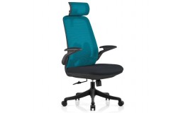 Эргономичное кресло Nicolo Blue Black