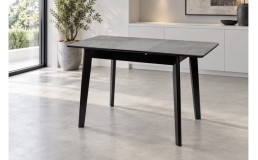 Стол для маленькой кухни Марс 98(128)*60 см черный