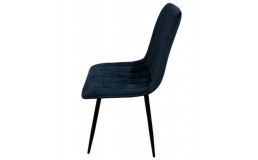 Стул велюровый PM-005 Perfect Home Україна, черный каркас/Sic Velluto 20 Black
