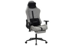 Крісло VR Racer Textile Jensen темно-сірий