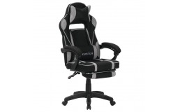 Кресло геймерское VR Racer Textile Webster Серый/черный