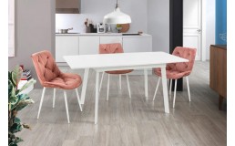 Набір кухонний стіл та стільці: Етна + Прадо