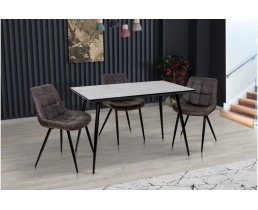 Кухонний стіл зі стільцями. Крокус + Торнадо
