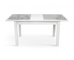 Стол кухонный Керамик 1220(1600)*74 см белый