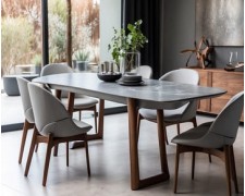 Особенности столов с керамической столешницей: современность и практичность