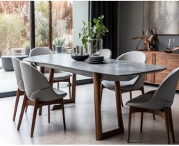 Особенности столов с керамической столешницей: современность и практичность