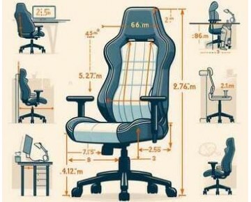 Як правильно розрахувати розміри комп' ютерного крісла?