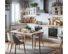 Кухонные столы для маленьких кухонь: практичные идеи
