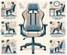 Як вибрати ідеальне комп'ютерне крісло: корисні поради для комфортної роботи