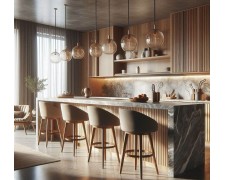 Кухня с барной стойкой: современный тренд для вашего дома