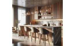 Кухня с барной стойкой: современный тренд для вашего дома