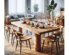 Идеальные столы и стулья из дерева