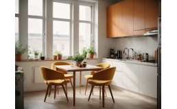 Выбор идеального кухонного стола для маленькой кухни