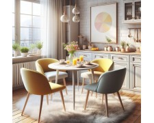 Кухонний стіл та 4 стільці: ідеальний варіант для обідньої зони