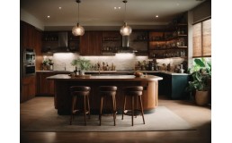 Кухня в квартире-студии: дизайн, мебель и планировка