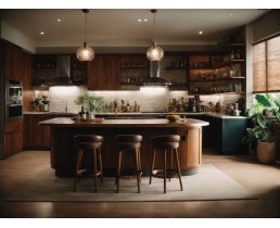 Кухня в квартире-студии: дизайн, мебель и планировка