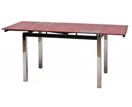 Стол обеденный GD-017 110(170)x74 Красный
