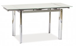 Стол обеденный GD-019 70Х100 (150) Белый / Хром