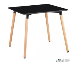 Стол обеденный Kolibri, цвет черный (МДФ)