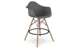 Стул барный высокий Тауэр Вуд Eames