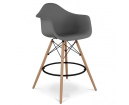 Стул барный высокий Тауэр Вуд Eames