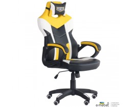 Кресло VR Racer Dexter Jolt черный/желтый