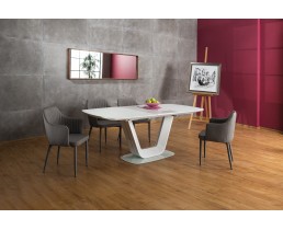 Комплект стіл обідній Armani + стільці Ricardo Бежевий 6 шт. (Signal)