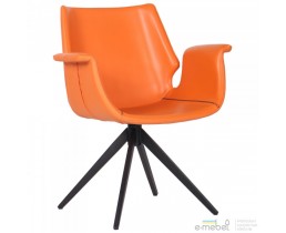 Крісло Vert orange leather