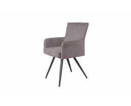 Кресло Сэнди металл сиденье ткань 610x590x890 беж