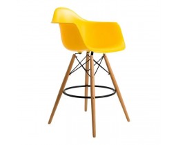 Стілець барний високий Тауер Вуд Eames