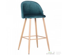 Барний стілець Bellini бук/green