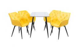 Комплект стіл Італі + стілець Голден Richman  в Україні