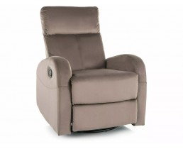 Крісло розкладне OLIMP VELVET капучино BL.38