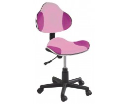 Крісло поворотне Q-G2 рожеве