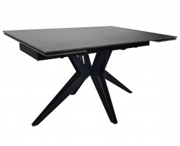 Стіл VINCENT CERAMIC 140(200)*90 графіт мат/чорний
