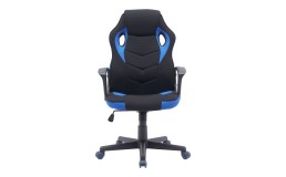 Кресло поворотное DAKAR черный/голубой