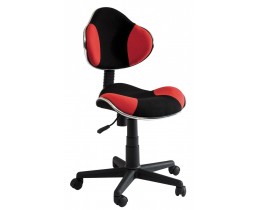Крісло поворотне Q-G2 червоне / чорне
