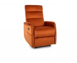 Крісло розкладне SOLON M VELVET (функція масажу) цинамон BL.4215