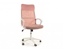 Крісло поворотне Q-026 рожеве