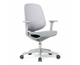 Крісло поворотне MATEO сіре/сірий каркас