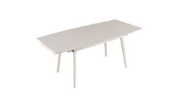 Стіл LORIAN CERAMIC 120(180)*80 білий/кашемір