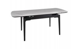 Стол SENTO 120(180)×80 белый/черный