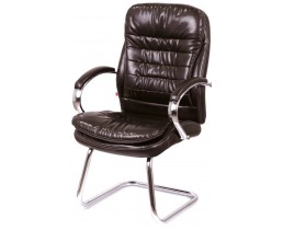 Крісло конференційне АКЛАС Валенсія CF XY-7004G-1 (PU Dark brown)