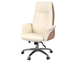 Кресло Аклас Ай-Петри CH ANF (PU Beige 2572/PU Brown 2574)