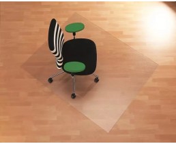 Килимок під крісло захисний для підлоги AironTrade 125x105x0,8 (Прозорий)