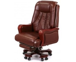 Крісло АКЛАС Трістрам EX RL (Шкіра Lux LC-I Brown/PU Brown)
