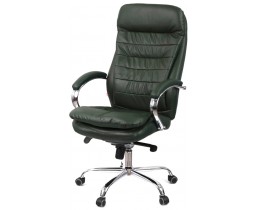 Крісло АКЛАС Валенсія MB XY-7340 (Шкіра Lux LC Green/PU Green)