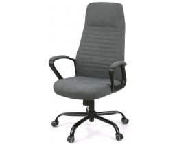 Офисное кресло АКЛАС Черемош KD Tex TILT (Black-Gray 1705B-26)