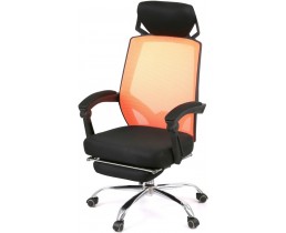 Крісло офісне АКЛАС Катран CH RL(L) color (Помаранчевий/Чорний)